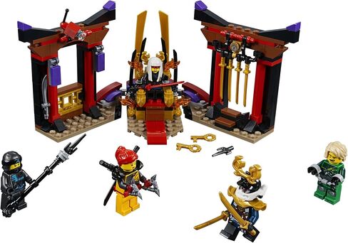 LEGO NINJAGO Masters of Spinjitzu: Throne Room Showdown 70651 Building Kit (221 Pieces) in Saudi Arabia