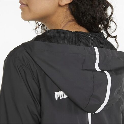 PUMA Women's Essentials Windbreaker, Black, Medium in Saudi Arabia