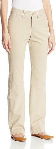 Lee Womens Comfort Fit Kassidy Straight Leg Pant, Sahara, 16 Wide in Saudi Arabia