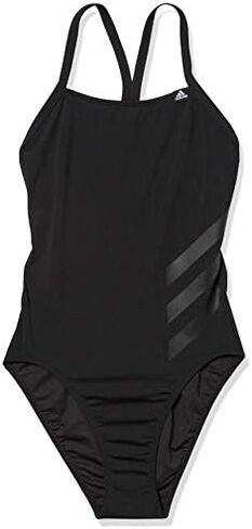 adidas Women's Pro Big 3-Stripes Swimsuit in Kuwait