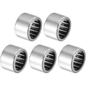 uxcell Needle Roller Bearings 3mm Bore 6.5mm OD 6mm Width Chrome Steel One Way Bearing 5pcs