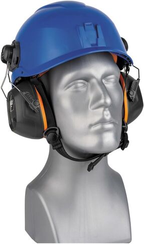 أغطية للأذنين 60502 من Klein Tools، مرفق قبعة صلبة كاملة الحافة، حماية من الضوضاء 26 ديسيبل، للبناء والتصنيع والصيانة والأعمال الخشبية in Kuwait