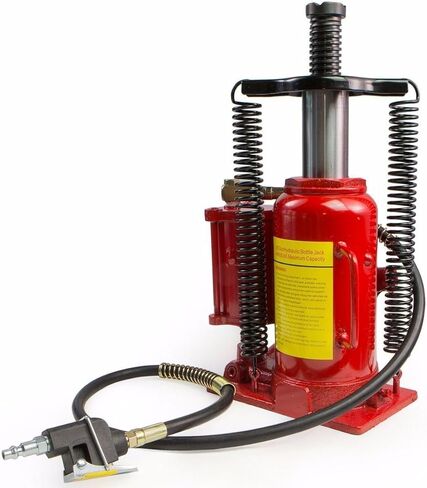 Stark 40000Lbs Low Profile Air Hydraulic Manual Bottle Jack Hoist, 20 Tons Heavy Duty Air Bottle Auto Truck Manual in Saudi Arabia