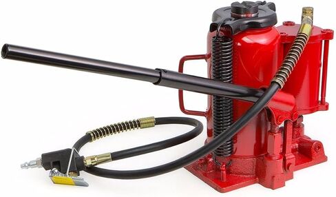 Stark 40000Lbs Low Profile Air Hydraulic Manual Bottle Jack Hoist, 20 Tons Heavy Duty Air Bottle Auto Truck Manual in Saudi Arabia