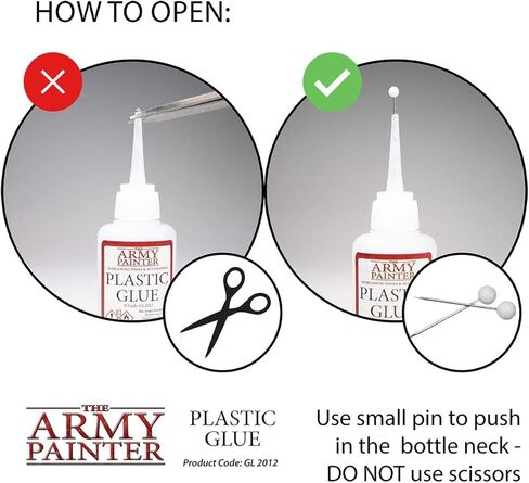 غراء إيمي بينتر البلاستيكي - غراء فائق الصمغ للتضاريس الصغيرة وألعاب الحرب، 20 مل جل صمغ فائق in Kuwait