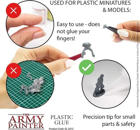 غراء إيمي بينتر البلاستيكي - غراء فائق الصمغ للتضاريس الصغيرة وألعاب الحرب، 20 مل جل صمغ فائق in Kuwait