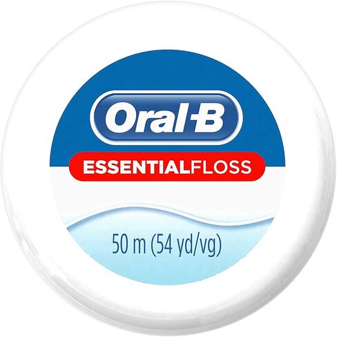 Oral-B Essential Dental Floss Waxed - each, Pack of 2 in Saudi Arabia