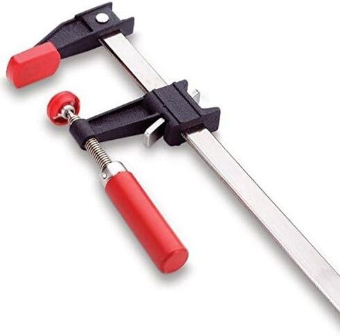 Bessey Clutch Style Bar Clamps - 24 In 600 lb - GSCC2.524- Woodworking Clamps with Ergonomic Handle, Non-Marring Pads, Durable Cast-Iron Jaws & Serrated Rail for Carpentry & Cabinetry in Saudi Arabia