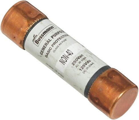 Bussman BP/NON-40 40 أمبير 250 فولت خرطوشة سريعة المفعول عدد 2 in Kuwait