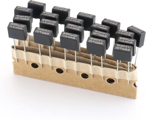 Baomain 20 قطعة DIP شنت مصغرة مربعة بطيئة ضربة مايكرو فيوز T2.5A 2.5A 250V UL قائمة in Kuwait