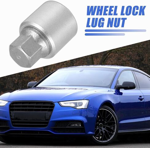 X AUTOHAUX Q Vehicle Wheel Lock Anti Theft Lug Nut Screw Removal Socket Key Wheel Lock Key for Audi A4L A5 A6L Q2L Q3 Q5 Q7 A8 in Saudi Arabia