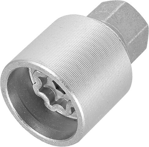 X AUTOHAUX Q Vehicle Wheel Lock Anti Theft Lug Nut Screw Removal Socket Key Wheel Lock Key for Audi A4L A5 A6L Q2L Q3 Q5 Q7 A8 in Saudi Arabia