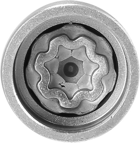 X AUTOHAUX Q Vehicle Wheel Lock Anti Theft Lug Nut Screw Removal Socket Key Wheel Lock Key for Audi A4L A5 A6L Q2L Q3 Q5 Q7 A8 in Saudi Arabia