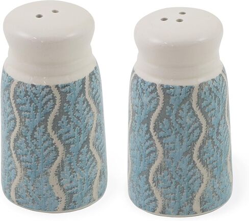 Boston International Ceramic Salt & Pepper Shaker Set, Red Hat Gnome Small in Kuwait
