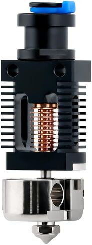 Haldis 3D Red Lizard V5 Pro V6 Hotend, Assembled Bi Metal Heat Break, Plated Copper Hot End High Flow Rate Extrusion Head for CREALITY CR-10 CR10S Ender-3 V2 Ender-3 PRO Ender 5 Ender-5 PRO (Black) in Saudi Arabia