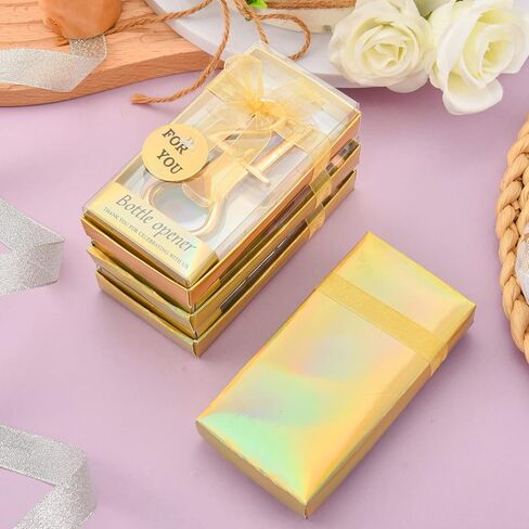 24 قطعة/عبوة 21 فتاحة زجاجات لهدايا حفلات عيد الميلاد الحادي والعشرين أو هدايا الذكرى السنوية للزفاف أو هدايا تذكارية للضيوف مع صناديق هدايا هدايا وهدايا الحفلات للبالغين (21) in Kuwait