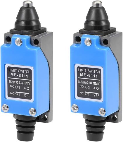 Uxcell ME-8111 المكبس مفتاح الحد المؤقت 1NC + 1NO 2 قطعة لمفتاح باب الطابعة ثلاثية الأبعاد لمطحنة CNC in Saudi Arabia