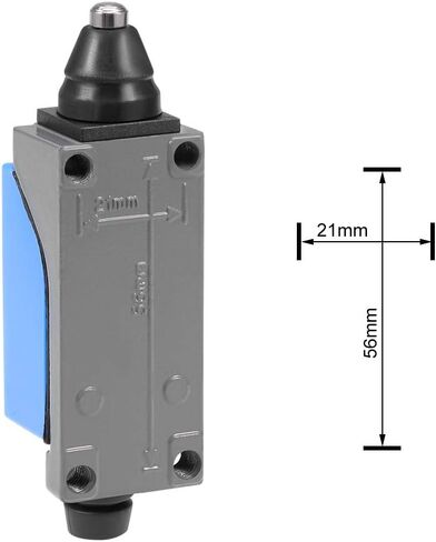 Uxcell ME-8111 المكبس مفتاح الحد المؤقت 1NC + 1NO 2 قطعة لمفتاح باب الطابعة ثلاثية الأبعاد لمطحنة CNC in Saudi Arabia