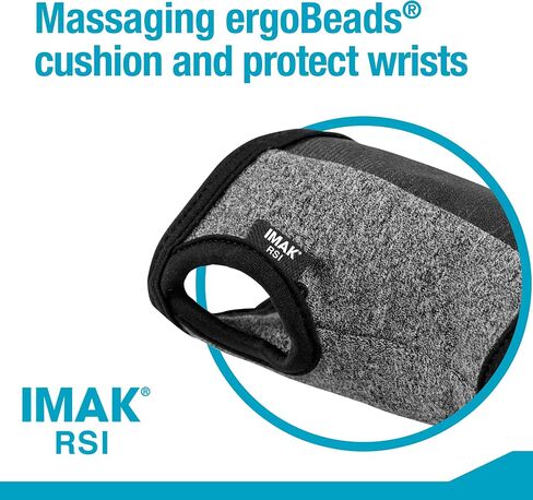 Brownmed - IMAK RSI Computer Glove - Comfortable Game Glove - Wrist Brace to Support Carpal Tunnel - Compression Glove for Working, Gaming & More - Ergonomic Keyboard Glove for Palm & Wrist Support in Kuwait