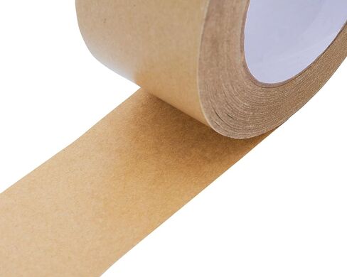 شريط تغليف ورق كرافت بني من بروتيك؛ شريط لاصق للأغراض العامة للتغليف والشحن والختم؛ مادة لاصقة قوية لختم الكراتين؛ 1 لفة؛ عرض 2 بوصة وطول 164 قدمًا (50 مم × 50 م) in Kuwait