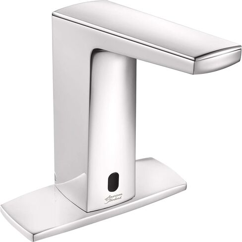 American Standard 7025303.295 Paradigm Selectronic Integrated Faucet with SmarTherm, Battery-Powered, 0.35 gpm, Brushed Nickel in Kuwait