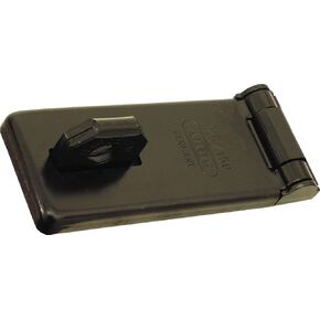 ABUS 125/150 C Hardened Steel Industrial Hasp, 6" Length, Black in Saudi Arabia