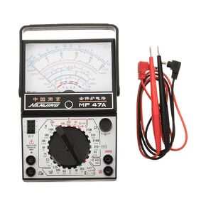 Fielect Digital Multimeter Electrical Tester Multi Tester with DC AC Voltmeter Ohm Volt Amp Diode Voltage Tester with Test Probes,MF47A in Saudi Arabia