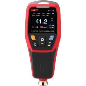 UT343E مقياس سمك طلاء الطلاء، مقياس عمق طلاء السيارة لاختبار قياس سمك طلاء السيارات مع بيانات USB in Kuwait