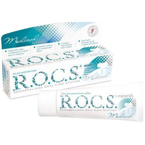 R.O.C.S Medical Minerals Toothpaste Remineralizing Tooth Gel 45ml in Saudi Arabia