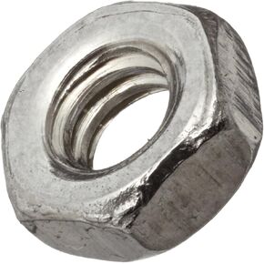 أجزاء صغيرة 18-8 من الفولاذ المقاوم للصدأ بنمط صغير برغي سداسي الشكل، لمسة نهائية سادة، حجم الخيط #1-72، عرض 7/64 بوصة عبر الشقق، سمك 0.067 بوصة (عبوة من 5 قطع) in Kuwait