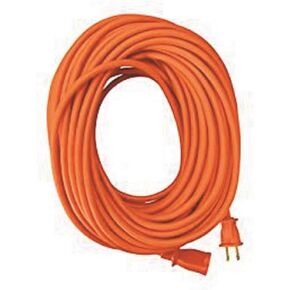 Coleman Cable 02207 16/2 Vinyl Outdoor Extension Cord, Orange, 25-Feet in Kuwait