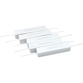 توهيا 10 قطع مقاومة سيراميك سلكية 20 واط 10 اوم جول، مقاومة اسمنت بدون حث in Kuwait