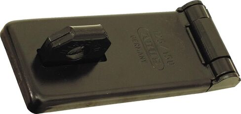 ABUS 125/150 C Hardened Steel Industrial Hasp, 6" Length, Black in Saudi Arabia