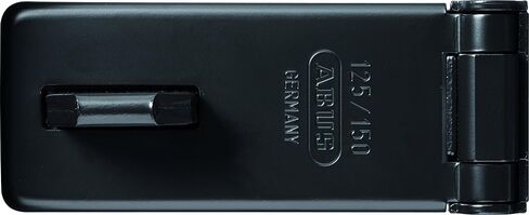 ABUS 125/150 C Hardened Steel Industrial Hasp, 6" Length, Black in Saudi Arabia