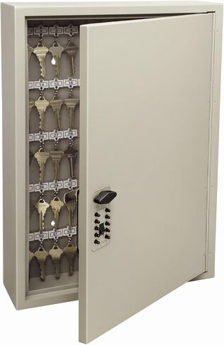 Kidde 001795 Combination TouchPoint Entry Key Locker, Clay, 30 & Avery Metal Rim Key Tags, 1.25" Diameter Tag, Metal Split Ring, White, 50 Tags (11025) in Saudi Arabia