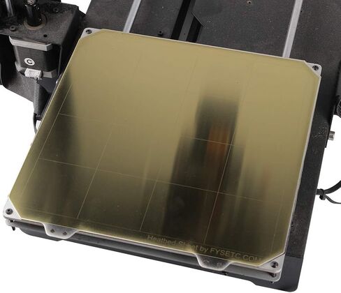 FYSETC 3D Printing Buildplate Steel Spring Sheet Bed 220x220mm/ 8.6x8.6 inch Preapplied PEI with Soft Mounting Base for Ant A8 Wanhao Duplicator i3 Monprice Make-r Geeeteh i3 in Saudi Arabia