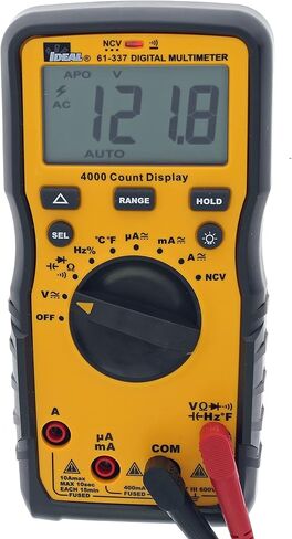 IDEAL Industries INC. 61-337 600V Auto Range Multimeter w/NCVT & Temp in Saudi Arabia