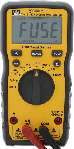 IDEAL Industries INC. 61-337 600V Auto Range Multimeter w/NCVT & Temp in Saudi Arabia