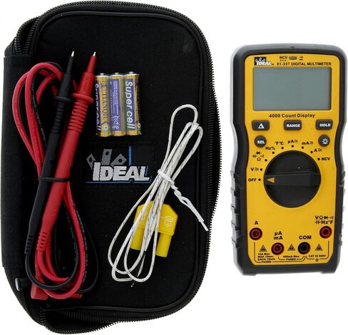 IDEAL Industries INC. 61-337 600V Auto Range Multimeter w/NCVT & Temp in Saudi Arabia