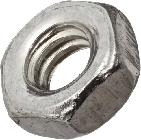 أجزاء صغيرة 18-8 من الفولاذ المقاوم للصدأ بنمط صغير برغي سداسي الشكل، لمسة نهائية سادة، حجم الخيط #1-72، عرض 7/64 بوصة عبر الشقق، سمك 0.067 بوصة (عبوة من 5 قطع) in Kuwait