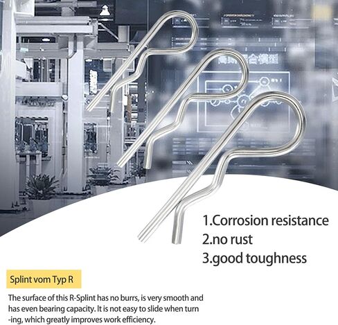 مجموعة متنوعة من 250 قطعة من دبابيس كوتر، بما في ذلك 110 قطعة من دبابيس شعر كوتر، و140 قطعة من مشابك كوتر على شكل حرف R، ودبابيس كوتر شديدة التحمل، مجموعة تثبيت دبابيس الشعر الزنبركية للوصلة، وجزازة العشب، والشاحنة in Kuwait
