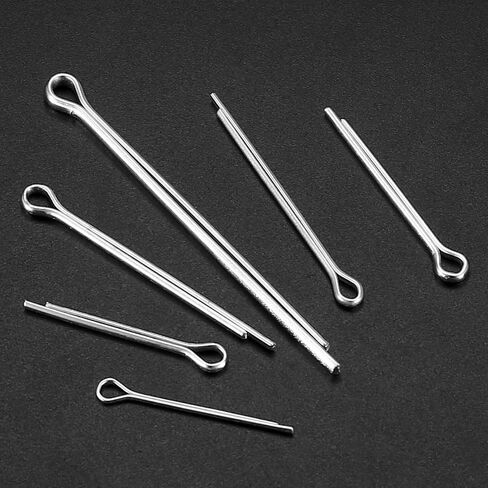 مجموعة متنوعة من 250 قطعة من دبابيس كوتر، بما في ذلك 110 قطعة من دبابيس شعر كوتر، و140 قطعة من مشابك كوتر على شكل حرف R، ودبابيس كوتر شديدة التحمل، مجموعة تثبيت دبابيس الشعر الزنبركية للوصلة، وجزازة العشب، والشاحنة in Kuwait