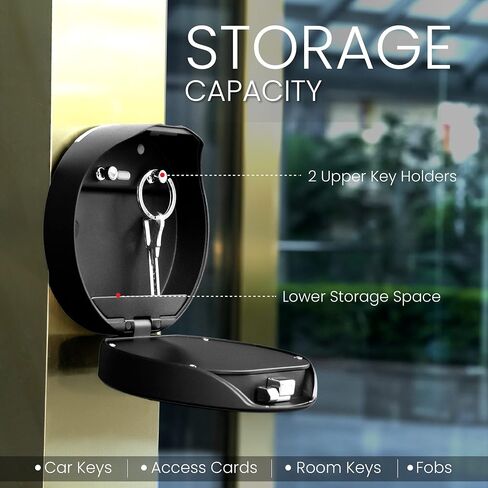 NU-SET Smart Lock Box - Remote Program your lock box when you are miles away. Store keys, cards, and key fobs. Great for home, vacation rental, home care, dog sitters, property management and realtor. in Kuwait