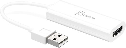 j5create USB to HDMI Display Adapter- USB to HDMI 1080P Cable Converter Adapter for Windows (JUA195) in Saudi Arabia