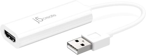 j5create USB to HDMI Display Adapter- USB to HDMI 1080P Cable Converter Adapter for Windows (JUA195) in Saudi Arabia