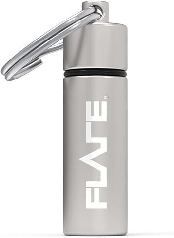 فلير اوديو سلسلة مفاتيح فضية من الالومنيوم المتين خفيف الوزن ومقاوم للماء in Kuwait