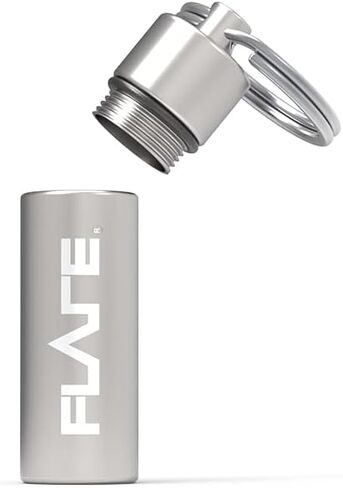 فلير اوديو سلسلة مفاتيح فضية من الالومنيوم المتين خفيف الوزن ومقاوم للماء in Kuwait