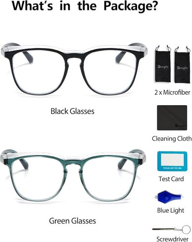 Feaglo Safety Glasses, Anti Fog Safety Goggles for Women Men, Blue Light Blocking Stylish Eye Protection Glasses Side Shield in Kuwait