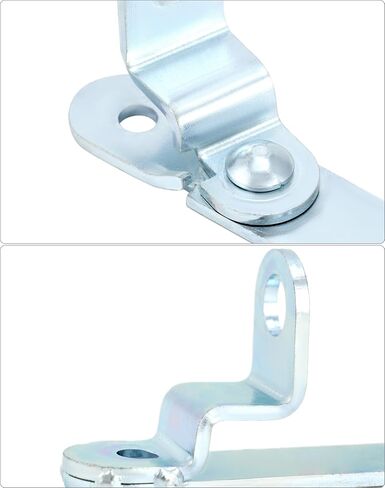 QWORK Trailer Door & Ramp Locking Hasp, 2 Pack Cam Lock Latch Keeper, Enclosed Trailer Door Latch, Trailer Cam-Action Hasp Lock Mechanism in Saudi Arabia