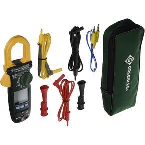 جهاز قياس المشبك الصناعي True RMS من Greenlee CMI-600-C، تمت معايرته، تيار متردد/تيار مستمر، 600 أمبير in Saudi Arabia